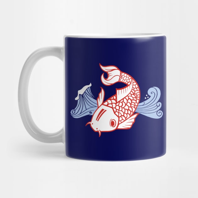 Lucky Little Koi by staceyromanart